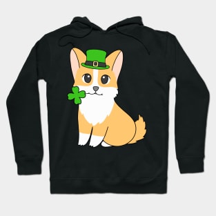 St Patrick Corgi Hoodie